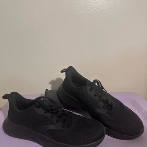 Athletic Works Black Memory Foam Men's Sneakers